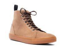 REBELHORN Tramp II Botas de Moto Mujer e Hombre | Cuero de Vaca | Perforado | Protectores de Tobillo | Refuerzos en los Dedos y Tobillos