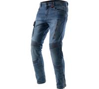 Rebelhorn Vandal Mono Vaqueros de moto, azul deslavado, Talla 30/32