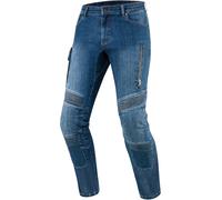 Rebelhorn Vandal Vaqueros de moto, Azul, Talla 36/34