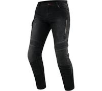 Rebelhorn Vandal Vaqueros de moto, negro, Talla 42/34