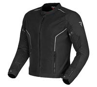 REBELHORN Wave Chaqueta de Moto Hombre | Textil | Paneles de Ventilación de Malla | Protectores de Codos y Hombros Nivel 2 | Bolsillo Protector de Espalda