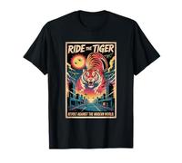 Rebelión contra el Mundo Moderno Montar El Tradicionalista Tigre Camiseta