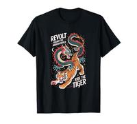 Rebelión contra el Mundo Moderno Montar El Tradicionalista Tigre Camiseta