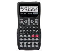 Rebell Calculadora científica SC2040-BX 12 dígitos, de bolsillo, batería, negra
