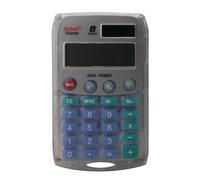 Rebell Starlet Transparent Pocket Calculator silver