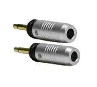 Rebellious 3 5 Mm Conectores Macho Para Focal Claro Elex Elegia Reparación de Auriculares Adaptador Durabilidad Fácil Inserción Soldadura Conectores