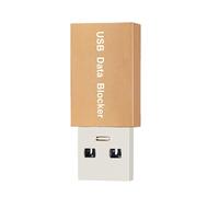 Rebellious Adaptador de corriente de bloqueo de datos USB con protección de 12 V/3 A para dispositivos de alta energía, bloqueador USB