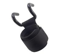 Rebellious Asas de gancho para levantamiento de pesas con muñequeras pull-up power acolchado cinturón de entrenamiento equipo de entrenamiento peso para hombres y mujeres