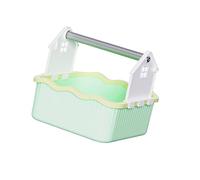 Rebellious Avian Cage Mounted Toilet Featuring ABS Construction for Sanitary Waste Management Potty Training Toilet Station