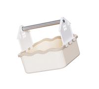 Rebellious Avian Cage Mounted Toilet Featuring ABS Construction for Sanitary Waste Management Potty Training Toilet Station