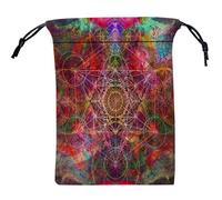 Rebellious Bolsa de dados con cordón, diseño de Astrolabes Astrolabios, Tarots Tarot, juego de mesa, franela, joyas, embalajes, bolsa de almacenamiento, bolsa de adivinaciones, f
