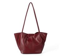 Rebellious Bolso de hombro retro de moda para interiores, espacioso camino de trabajo, bolso de piel sintética, resistente al agua, práctico bolso de trabajo de piel sintética, b