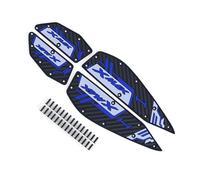 Rebellious Cubiertas antideslizantes para pedales Xmax300 2020-2024, alfombrilla de goma, instalación sin esfuerzo, uso diario, estribo