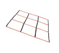 Rebellious Escalera de entrenamiento multifuncional con velocidad adaptada para deportistas entrenadores niños interior al aire libre equipo de fitness duradero portátil escalera de entrenamiento