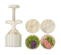 Rebellious Fácil de usar Cakes Maker Prácticos moldes para pasteles en forma de melocotón y uva para festivales golosinas de otoño pastel de luna