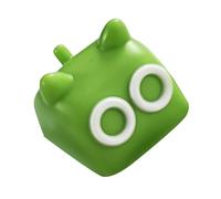 Rebellious Gatos Hermosos Teclas Para Teclados Mecánicos Reemplazo Durabilidad Resina Múltiples Opciones de Color Teclado Creativo