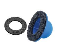 Rebellious Limpiador de discos de freno de cambio rápido, cepillo de limpieza de cubo de rueda fuerte, fácil de usar para defensa momentánea, cepillo de limpieza fuerte