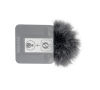 Rebellious Micrófono Furry Parabrisas para WM Reemplazo de Crema de Viento Funda Bloque Ruido Mejora de Calidad de Sonido Collar Clip Micrófono Cubierta Viento