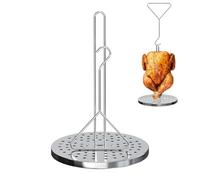 Rebellious Parrilla de pavo extraíble de alta calidad para pavos grandes de 8-10 libras y pavos pequeños de 3-4 libras asegura una cocina segura y conclusiones de buen gusto. vacaciones Acción de