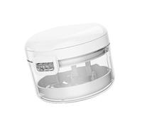 Rebellious Práctica caja de cuidado de prótesis con secciones de fregadero extraíbles. Diseño de color ergonómico y elegante. Construcción ABS estable. Maletín de cuidado de prótesis