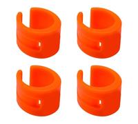 Rebellious Protector de horquilla de bicicleta y protector de puntal de cadena, durabilidad para absorción de impactos, reducción de ruido y seguridad del marco, anillos de goma, protección de cadena