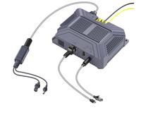 Rebellious Proteja la inyección de 150 W con adaptadores de 12 V divisor para Link Miniture Dishy DC9-36 V a 48 V/3 A kit de conversión de inyector PoE pasivo para enlace