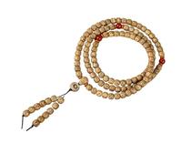 Rebellious Pulsera tradicional de perlas Bodhi con cuentas de budismo y accesorios de meditación para buscadores de la paz interior Bodhi, talla única, como se describe