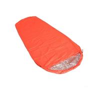 Rebellious Saco de dormir de emergencia impermeable para sobrevivir, ligero, térmico, emergencias, campamento, senderismo, camping, vivac
