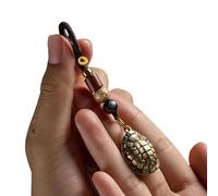 Rebellious Seis Santos Santos Mantra Campanas Llavero Con Cuerda De Sándalo Para Bendiciones Espirituales Y Decoración Llavero Herramienta Para La Práctica Espiritual, a, Talla única