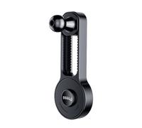 Rebellious Soporte de brazo de extensión de articulación esférica ajustable de 17 mm para ayuda de ventilación de cadena de coche y solución de montaje de navegación, extensión de montaje del