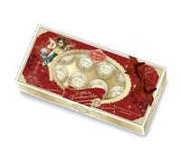 Reber Bolas Edelmarzipan 10er en Color Chocolate Oscuro