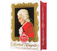 Reber Mozart Barroco Chocolate Negro Navidad 120g Paquete De 4