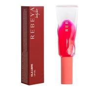 Rebeya - Aceite Labial Sandía Ola Libre - Lip Oil para Hidratar, Nutrir y Dar Volumen Natural a los labios con Aceite de Ricino, Almendra y Argan - Made in Italy