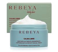 REBEYA Mascarilla Pelo Hidratante y Nutritiva, Tratamiento Hidratante Cabello con Aceite de Babassu Chía y Açaí, Acondicionador Pelo Antiencrespamiento, Reparación y Brillo para Cabello Seco - 200 ml