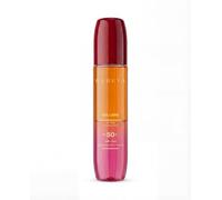 REBEYA Protector Solar 50+ Bifásico 150 ML Spray Corporal Antiedad con Aceite de Pequi y Activador de Melanina Crema Solar 50+ Cuerpo Ligera Alta Protección UVA UVB Todo Tipo de Pieles - Made in Italy