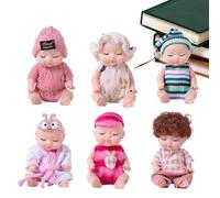 Rebirth Sleeping Dolls, Realistic Reborn Figurines, Sleeping Dolls, Collectible Rebirth Dolls, Pretend Play Figurines, Soft Toy Dolls, Miniature Reborn Babies, Sleeping Doll Collectibles, Realist