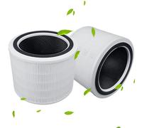 Rebirthcare 2 filtros Core 200 compatibles con purificador de aire Levoit Core 200S, filtro de repuesto 3 en 1 Core 200-RF