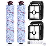 Rebirthcare Accesorios para Bissell Para Crosswave 1866F 1868F Piezas de repuesto 1785 17132 2225N 2582N 25821 2519 1926 Series, 2 1868F Milti-surface Brush & 2 Filtros para Bissell 3 en 1 Accesori