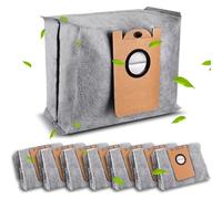Rebirthcare Bolsas para aspiradora Eufy RoboVac LR30 Hybrid+/Hybrid, L35 Hybrid/Hybrid+, LR20, bolsas de repuesto, bolsas de filtro, juego de accesorios, 8 unidades