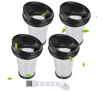 Rebirthcare VCH9632 - Filtros para Grundig VCH9629 VCH9630 VCH9631 | VCH9632 VCH9832 VCH9829 Filtro de aspiradora de mano para filtro Hepa de repuesto de repuesto (4 unidades)