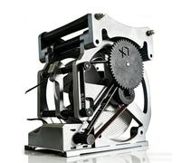 Rebobinador de carrete eléctrico, máquina rebobinadora de filamento industrial 3D, ajuste de 3 velocidades, diseño modular extraíble, for carretes de 4 kg, rotación suave