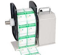 Rebobinador de etiquetas: totalmente automático, deflector de doble cara, rebobinado bidireccional, 120 mm de ancho, velocidad de 8 pulgadas/s para almacenamiento y logística