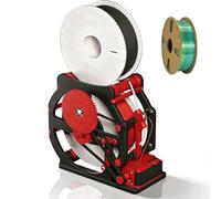 Rebobinador de Filamento Eléctrico con Arranque/Parada Inteligente, Motor de Velocidad Ajustable, Indicador de Estado para Carretes de 1 kg