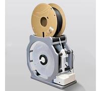 Rebobinador de filamentos 3D, máquina rebobinadora automática con arranque inteligente para bobinas de 1 kg, bobinadora universal de hilo de soldadura de alambre para impresión 3D y bricolaje