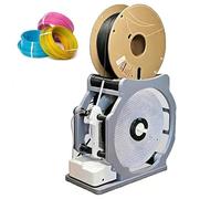Rebobinador de filamentos para impresora 3D, rebobinador de carrete eléctrico para capacidad de 1 kg, arranque y parada inteligentes, para entusiastas de la impresión 3D, profesionales de la soldadura