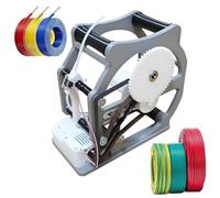 Rebobinador eléctrico de filamento para impresoras 3D, arranque y parada automáticos, bobinado limpio sin enredos, capacidad de bobina de 1 kg, para PLA, PETG, ABS, TPU, nailon y otros materiales.