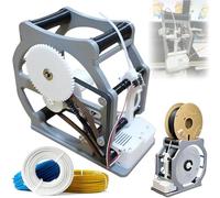 Rebobinador eléctrico de filamento, retractor automático de filamento for impresoras 3D con sensor de consumibles, arranque y parada inteligentes, bobinado ordenado,bobina universal de 1 kg