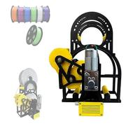 Rebobinador Eléctrico de Filamentos 3D, Rebobinador Automático de Bobinas, Diseño Modular Desmontable, Bobinador de Bobinas de Filamento, Capacidad de Bobinas de 1 kg, para Impresoras 3D