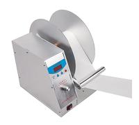 Rebobinadora automática de Etiquetas: Velocidad Ajustable y círculos Contables para una gestión eficiente de Etiquetas en comercios minoristas y manufactura.