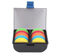 Rebobinadora de Hilo de Pesca Redonda, 10 Piezas por Caja, Espuma EVA Ligera y Resistente, Carrete de Almacenamiento, Herramienta de Tabla de Bobinado, para Pescadores en Casa, Barco o Camping